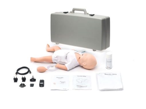 Resusci Baby QCPR tête d'intubation, sans fil