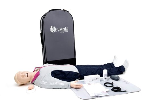 Resusci Anne QCPR AW Full Body avec valise à roulettes