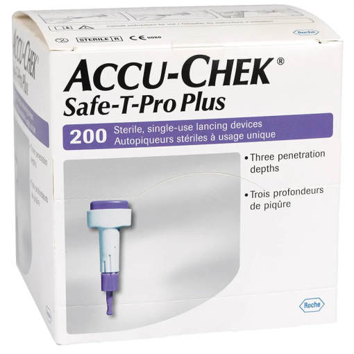 Safe-T Pro disposable lancing device 200/box