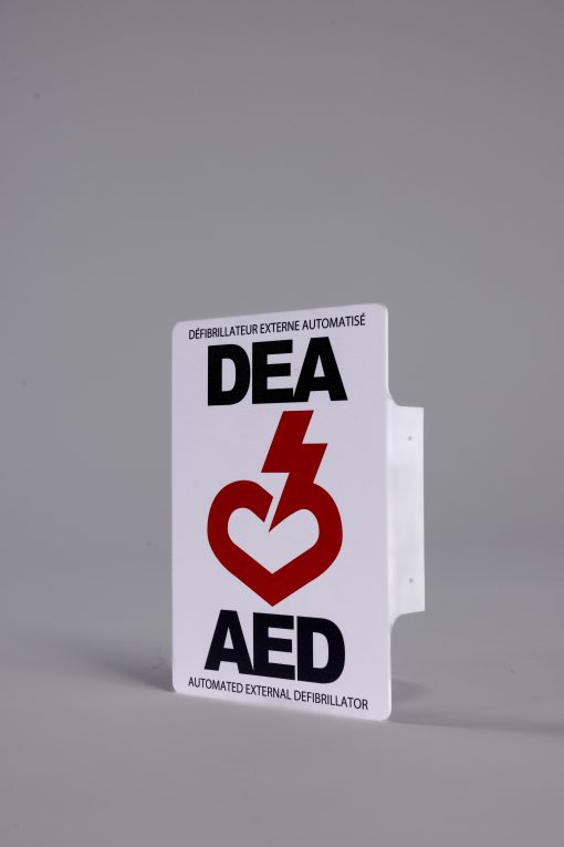 AED bilingual wall sign - Image 2
