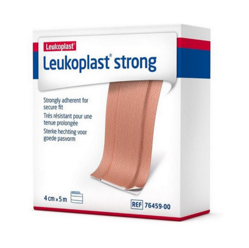 Rouleau pansement Leukoplast Strong en tissu,4cmx5M