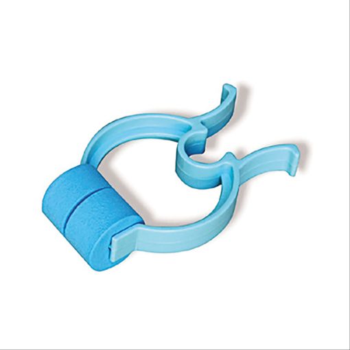 Pince-nez jetable bleu avec mousse confort 100/bte