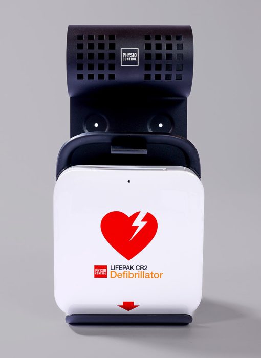 Support mural noir pour Lifepak Express, CR-Plus & CR2 – Image 3