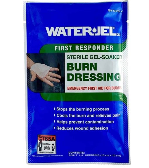 Compresse pour brûlures 4"x4" WaterJel
