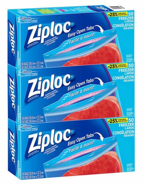 Ziploc bags (3 box)