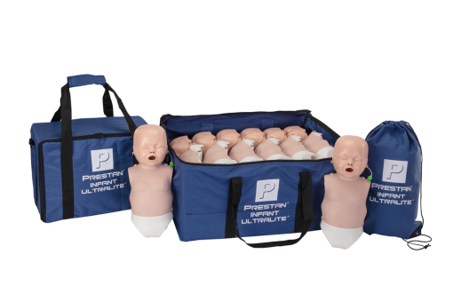 PRESTAN Infant Ultralite Manikin with CPR Feedback, 12-Pack