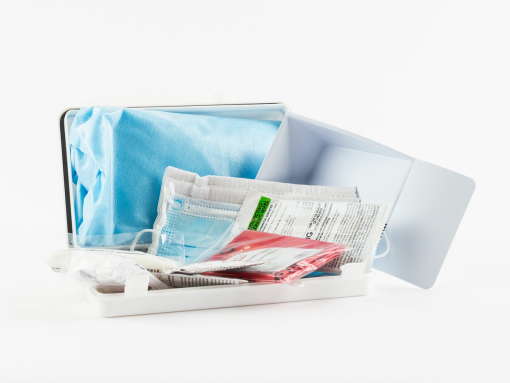 Deluxe Biohazard Spill Clean-up Kit Plastic - Image 2