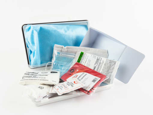 Deluxe Biohazard Spill Clean-up Kit Plastic - Image 3
