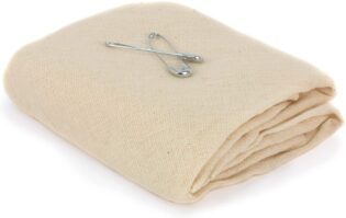 Beige Triangular Bandage 40 x 40 x 56 in