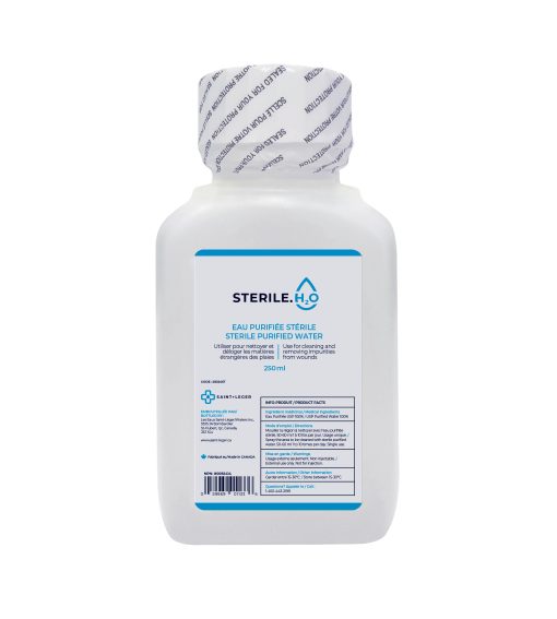 Saint-Léger Bouteille d'eau purifiée stérile 250ml 24/cse