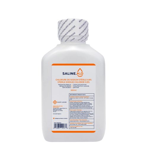 Saint-Léger Bouteille NaCl 0.9% USP 500ml 12/cse