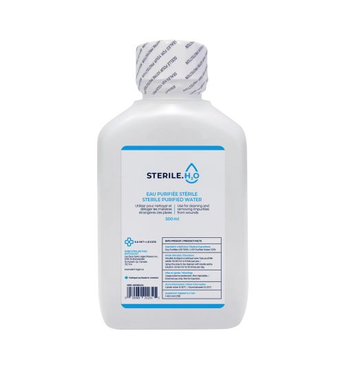 Saint-Léger Bouteille d'eau purifiée stérile 500ml 12/cse