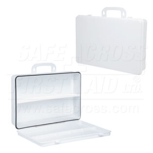 Trousse en plastique 14.25'' x 9.75' x 3'' - vide