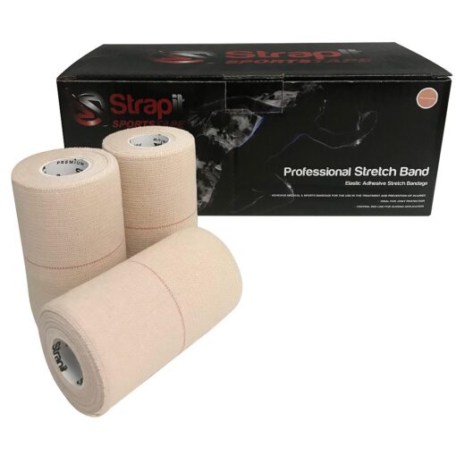Bandage Stretch Band Red Line 7,5 cm 16/box