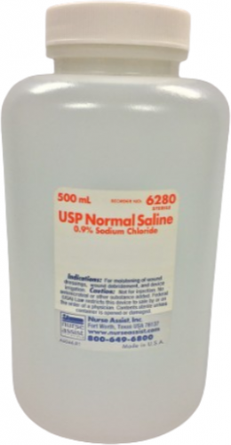 NaCl Solution saline bouteille 500ml