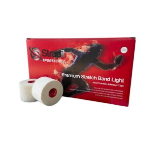 Strapit Strech Band Light déchirable, blanc 3", 16/bte