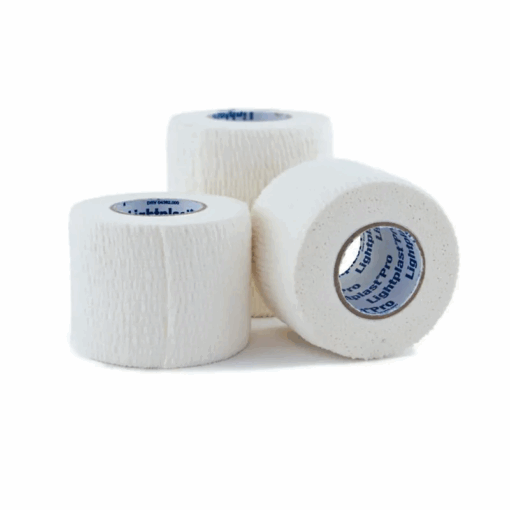 Lightplast Pro Athletic Elastic Adhesive Tape 7.5cmX6.8m, 16 rolls - Image 2