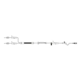 Ensemble pompe IV sanguine type Y Caresite 41ml, 120", 24/CA